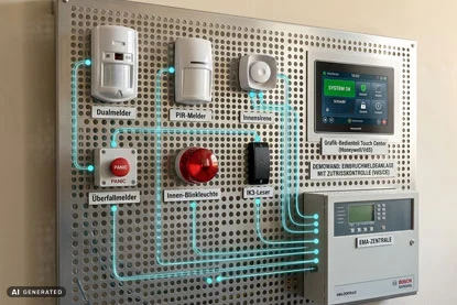 Einbruchmeldeanlagen - Sicherheitstechnik aus Hamburg